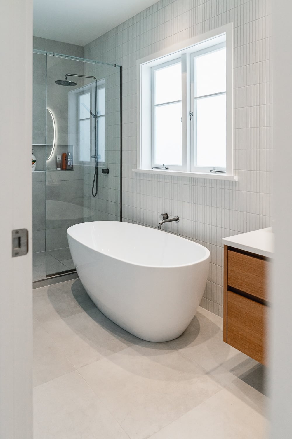 Luxurious bathroom renovation